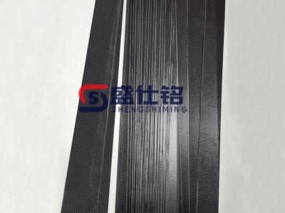 优质碳纤维片 高强度拉挤碳纤维条 扁条 拉挤碳纤制品