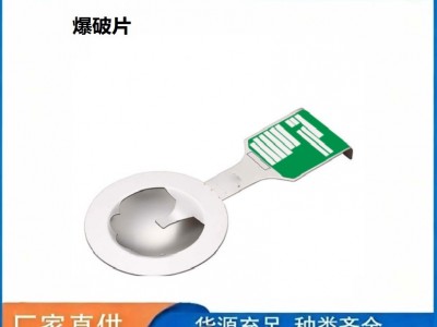 除尘器联动报警泄爆片(带信号防爆片)